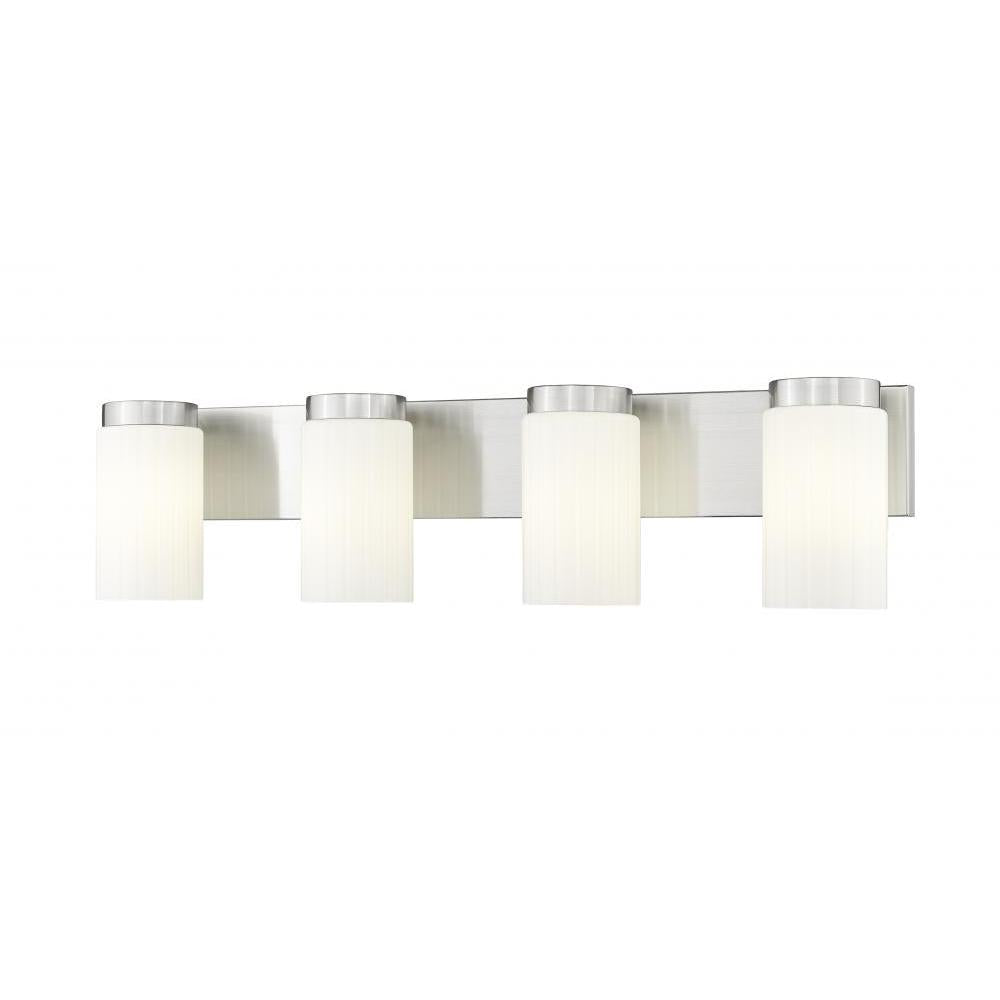 4 Light Vanity-Matte Opal
