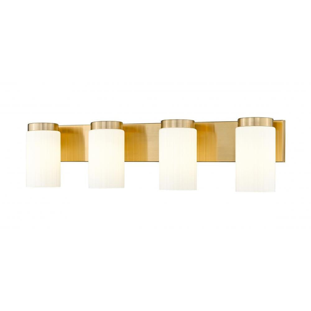 4 Light Vanity-Matte Opal