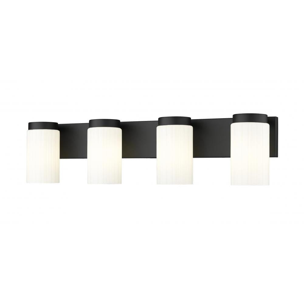 4 Light Vanity-Matte Opal