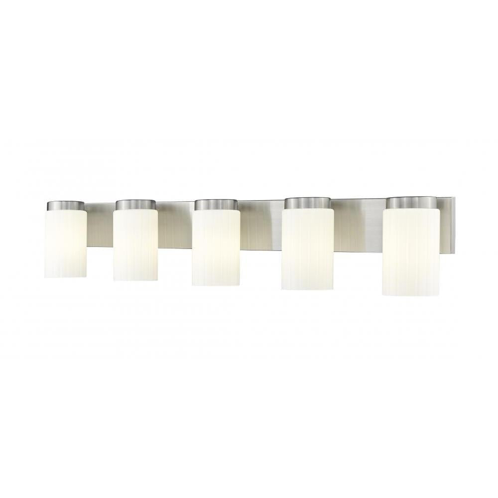 5 Light Vanity-Matte Opal