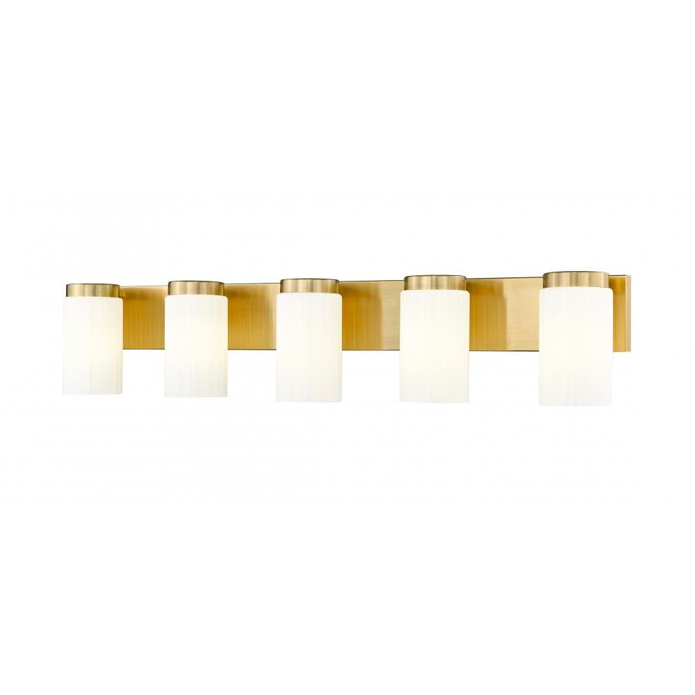 5 Light Vanity-Matte Opal