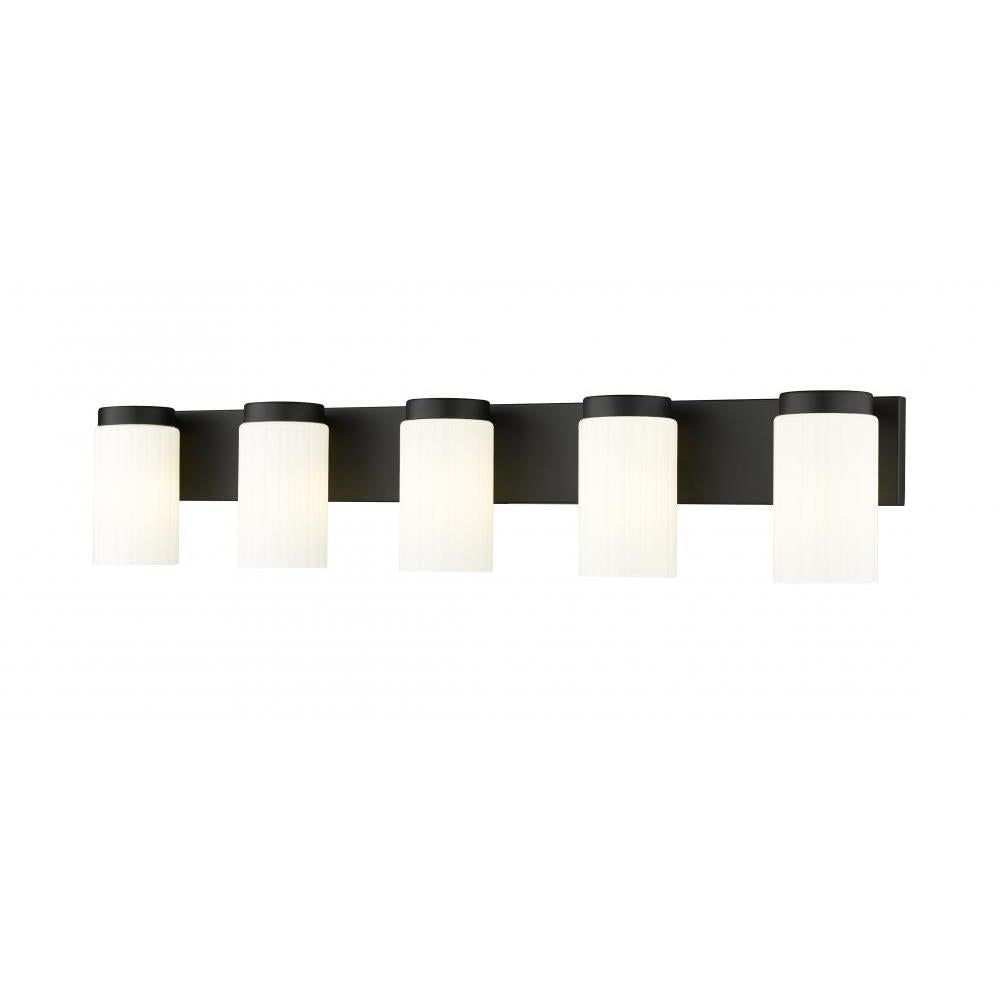 5 Light Vanity-Matte Opal