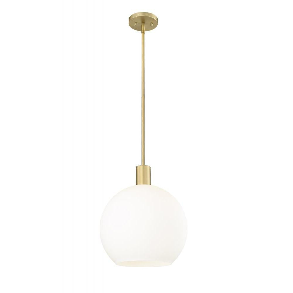 1 Light Pendant-White