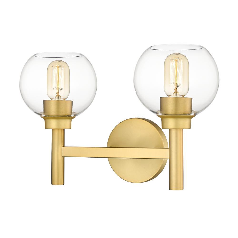 2 Light Vanity-Clear