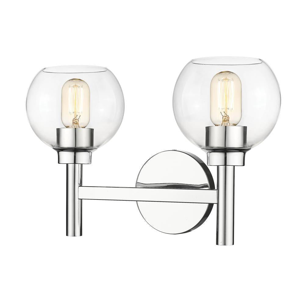 2 Light Vanity-Clear