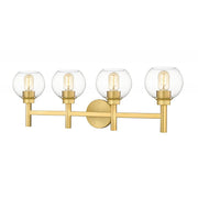 4 Light Vanity-Clear