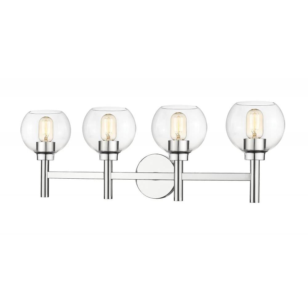 4 Light Vanity-Clear