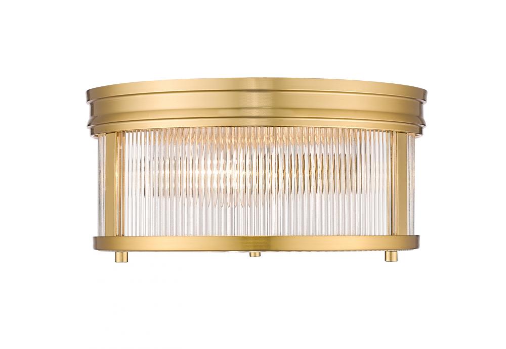 Z-Lite Lighting 7504FR13-MGLD Flush Mount Americana - Gold