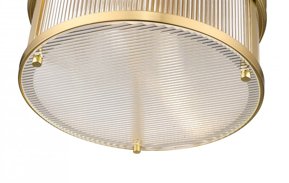 Z-Lite Lighting 7504FR13-MGLD Flush Mount Americana - Gold