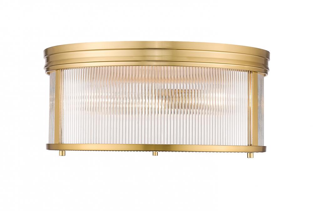 Z-Lite Lighting 7504FR18-MGLD Flush Mount Americana - Gold