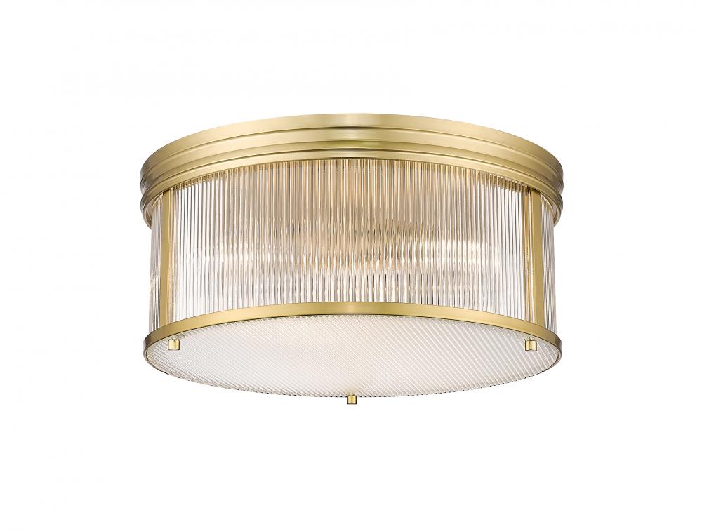 Z-Lite Lighting 7504FR18-MGLD Flush Mount Americana - Gold