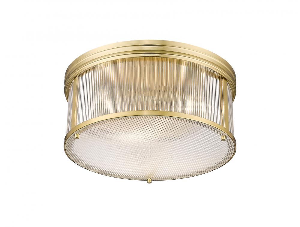 Z-Lite Lighting 7504FR18-MGLD Flush Mount Americana - Gold