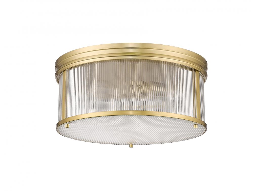 Z-Lite Lighting 7504FR18-MGLD Flush Mount Americana - Gold