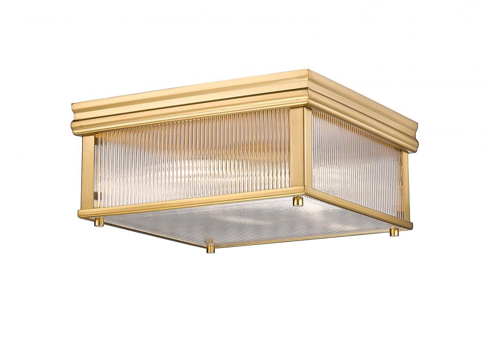 Z-Lite Lighting 7504FS13-MGLD Flush Mount Americana - Gold