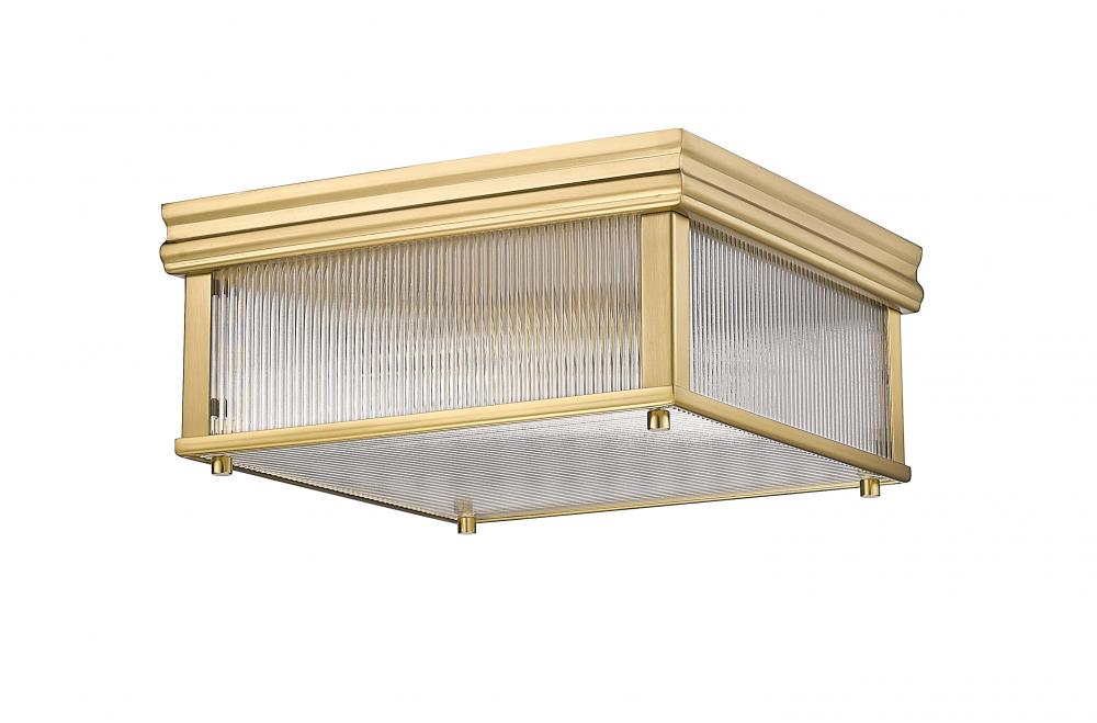 Z-Lite Lighting 7504FS13-MGLD Flush Mount Americana - Gold