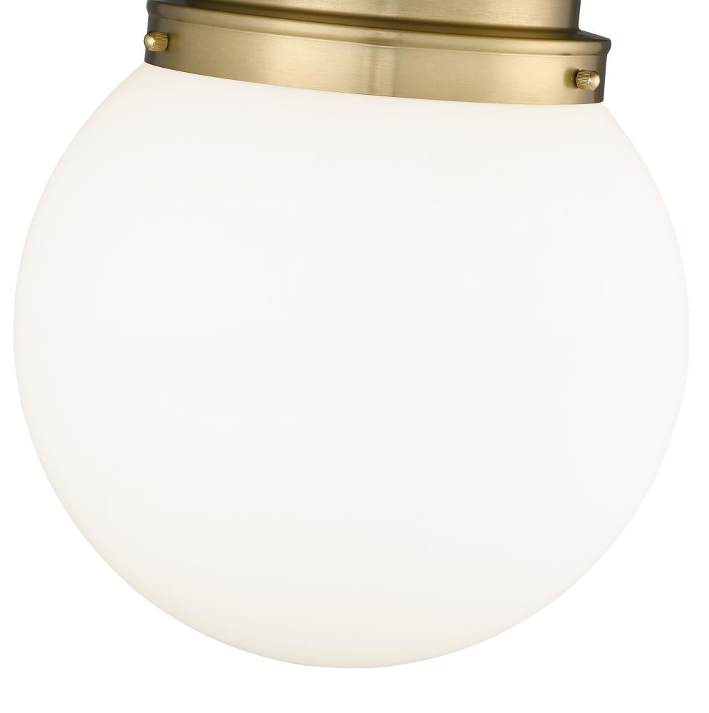 Z-Lite Lighting 7505F13-HBR Flush Mount - Brass