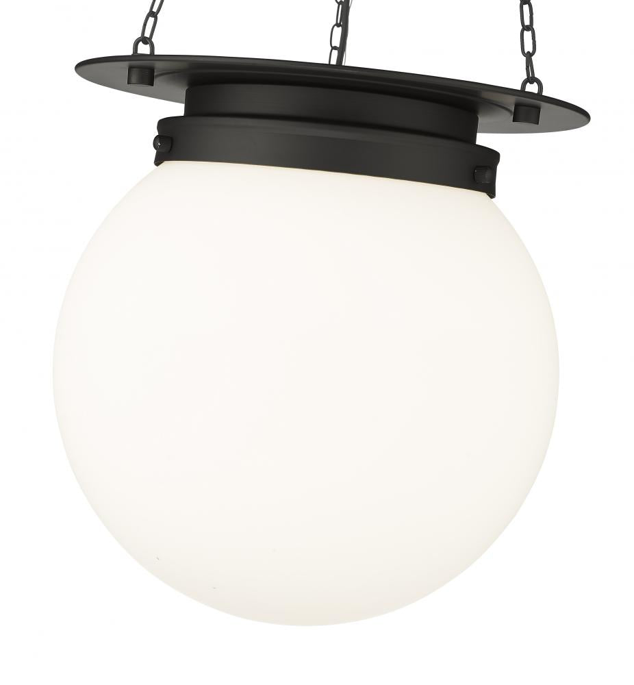 Z-Lite Lighting 7505P13-MB Pendant Farm House - Black