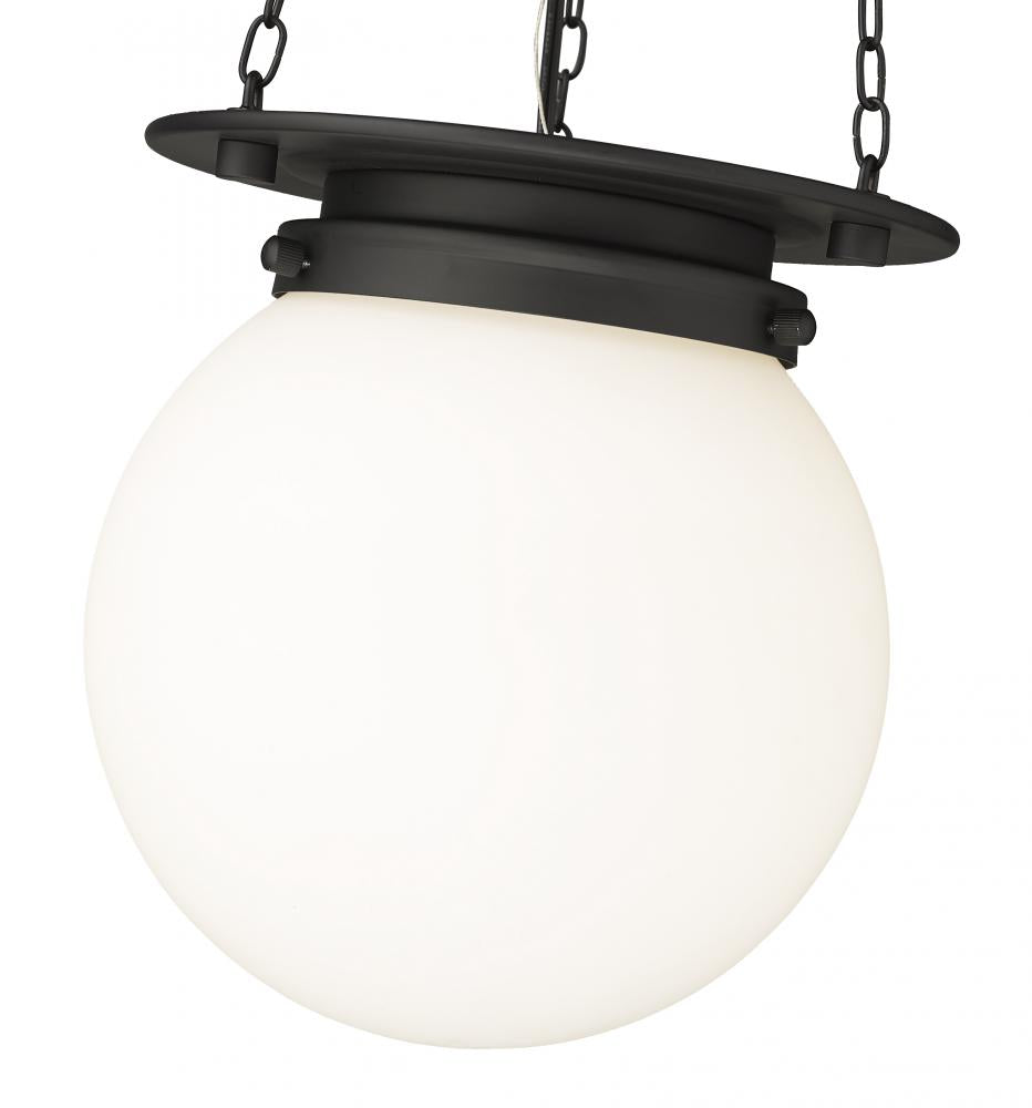 Z-Lite Lighting 7505P9-MB Pendant Farm House - Black