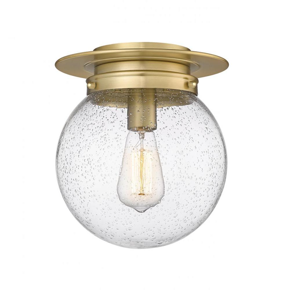 1 Light Flush Mount Light-Clear Seedy