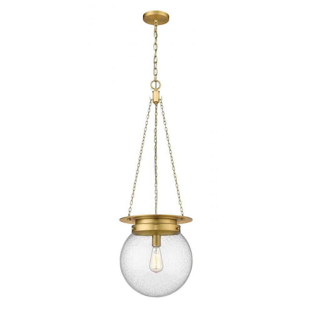 1 Light Pendant-Clear Seedy