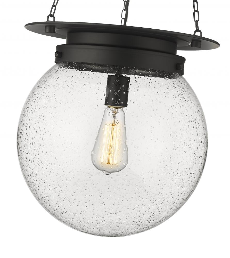 Z-Lite Lighting 7506P13-MB Pendant Farm House - Black