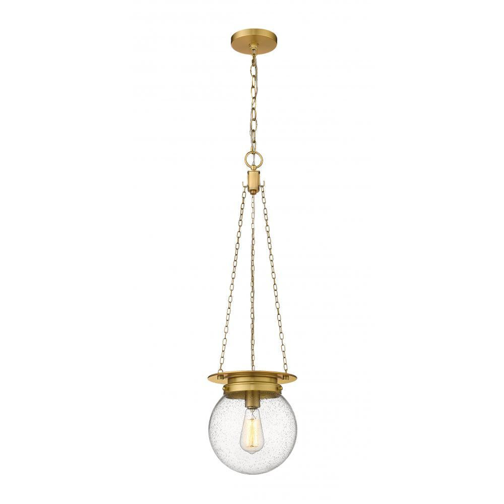 1 Light Pendant-Clear Seedy