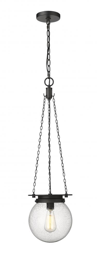 Z-Lite Lighting 7506P9-MB Pendant Farm House - Black