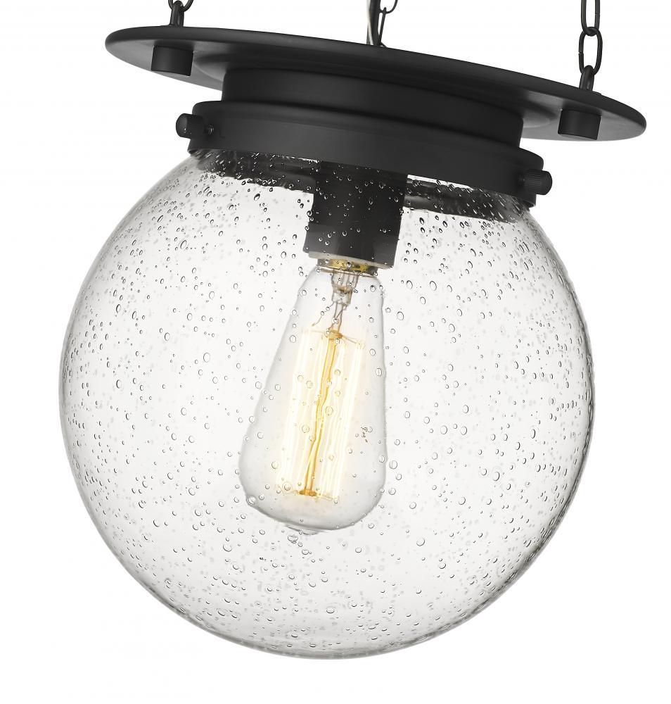 Z-Lite Lighting 7506P9-MB Pendant Farm House - Black