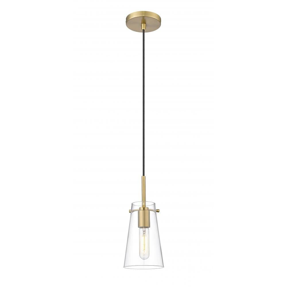 1 Light Pendant-Clear