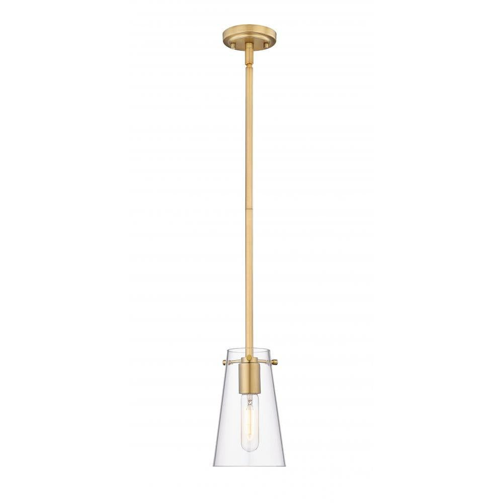 1 Light Pendant-Clear