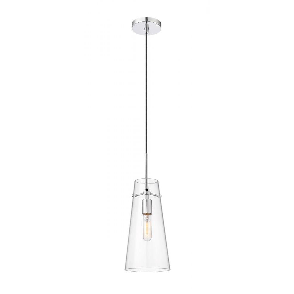 1 Light Pendant-Clear