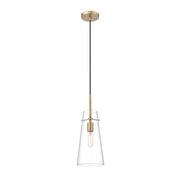 1 Light Pendant-Clear