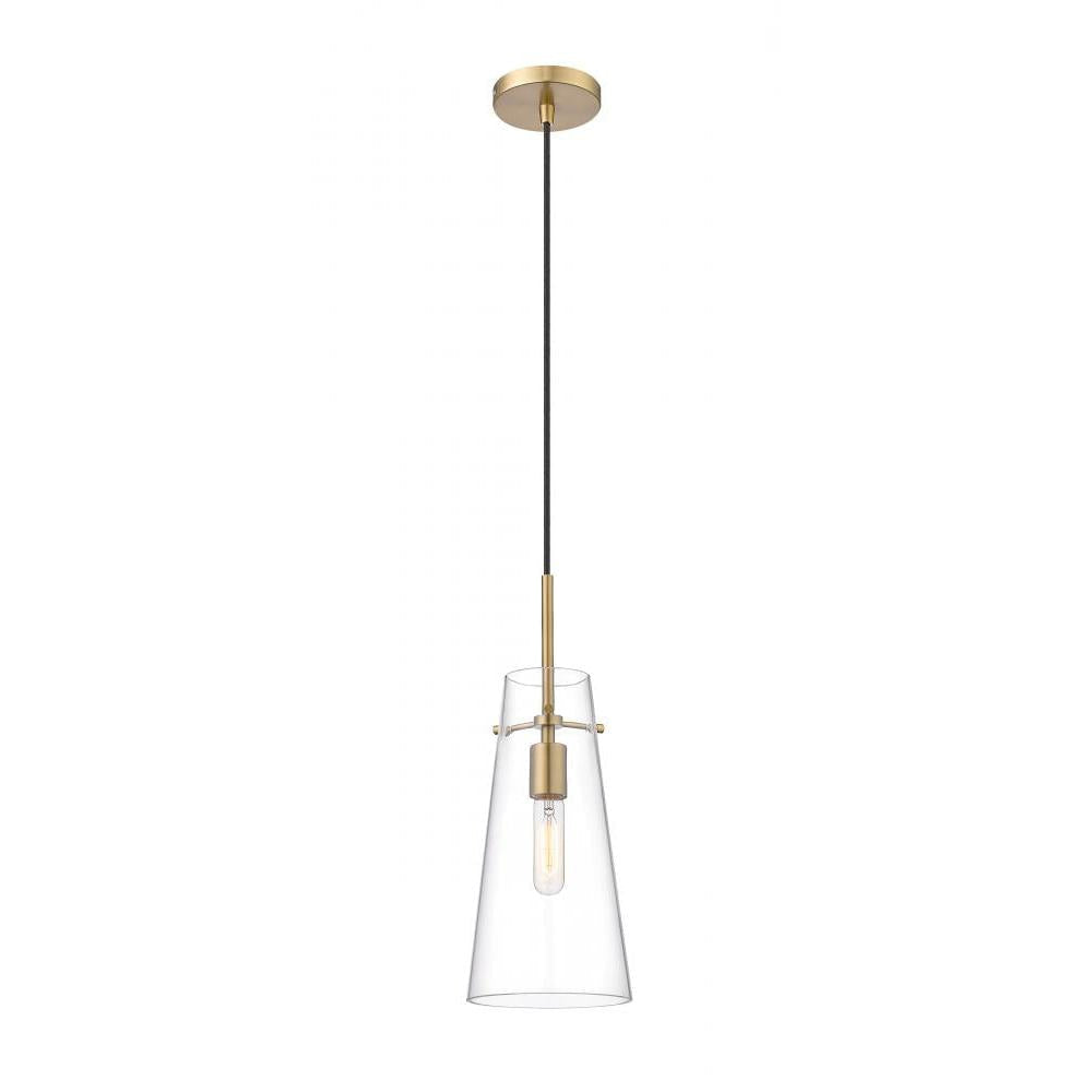 1 Light Pendant-Clear
