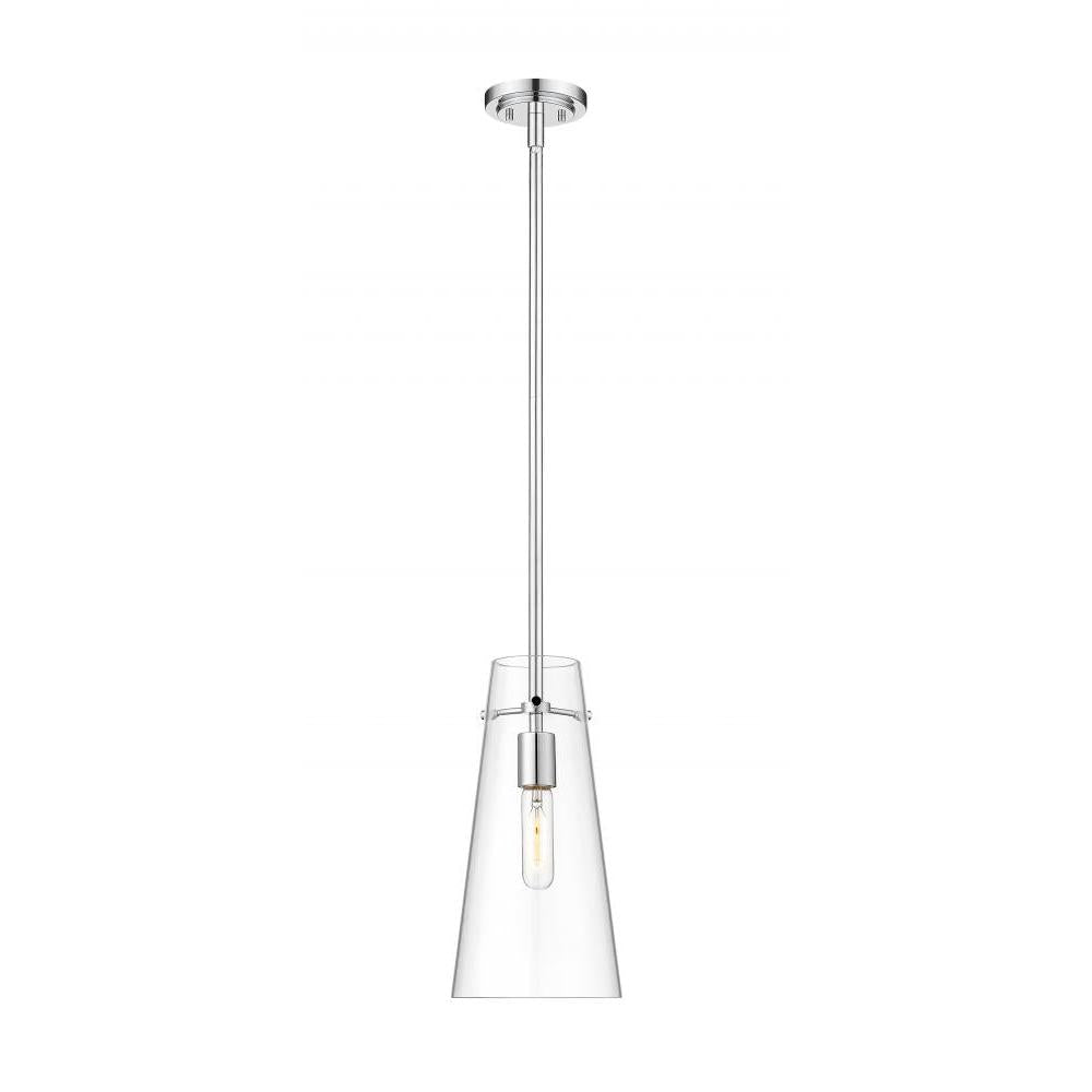 1 Light Pendant-Clear