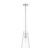 1 Light Pendant-Clear