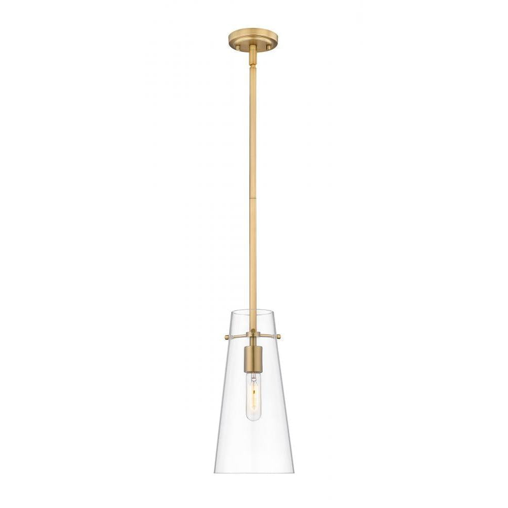 1 Light Pendant-Clear