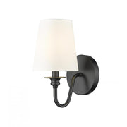 1 Light Wall Sconce-White