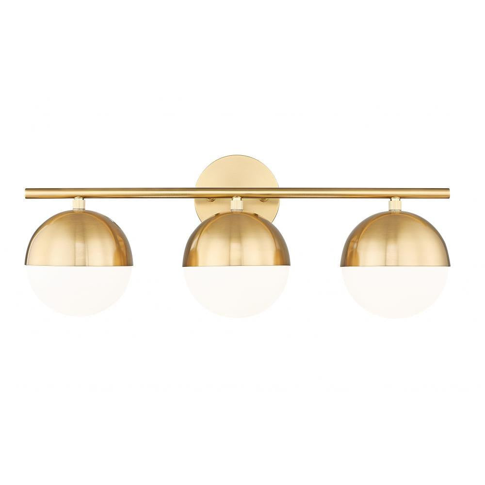 3 Light Vanity-Matte Opal