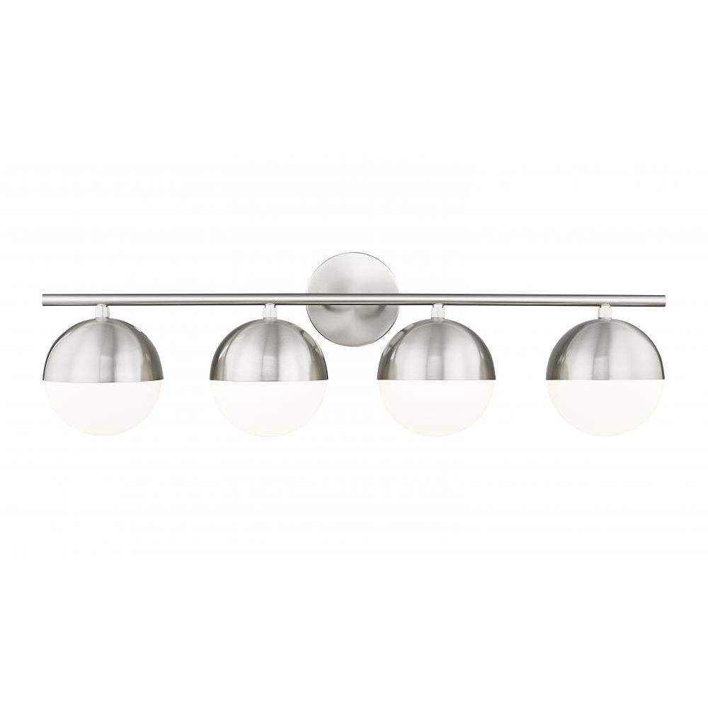 4 Light Vanity-Matte Opal