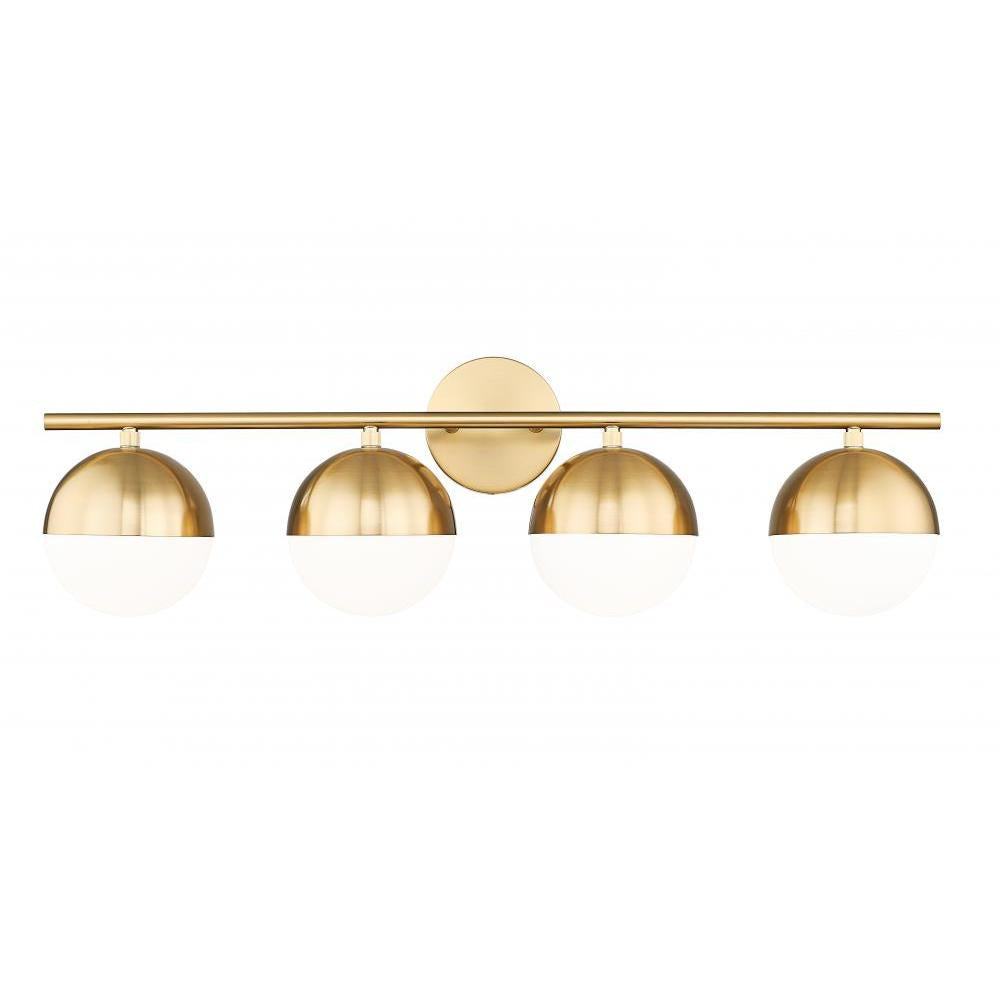 4 Light Vanity-Matte Opal