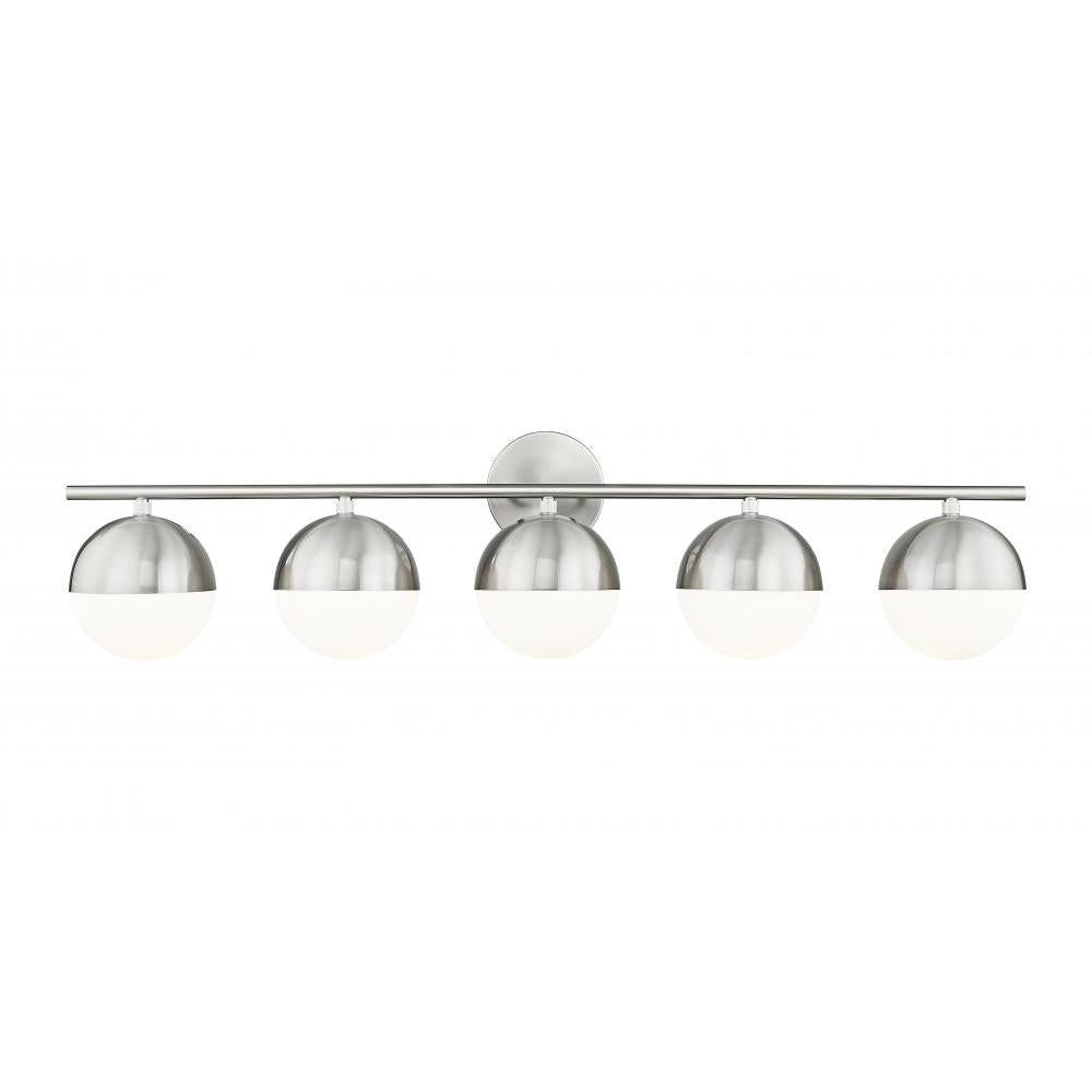 5 Light Vanity-Matte Opal