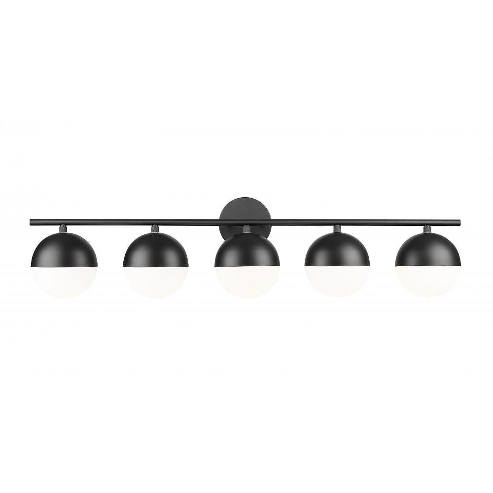 5 Light Vanity-Matte Opal