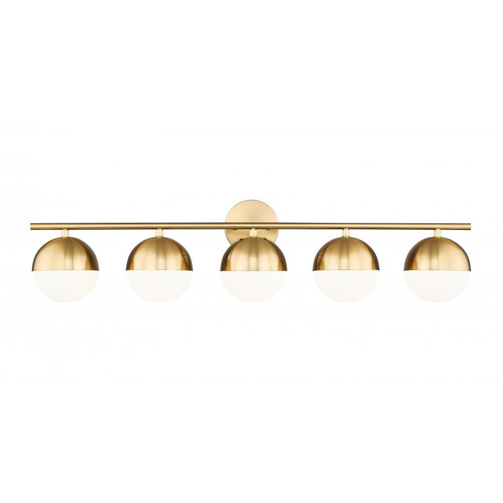 5 Light Vanity-Matte Opal