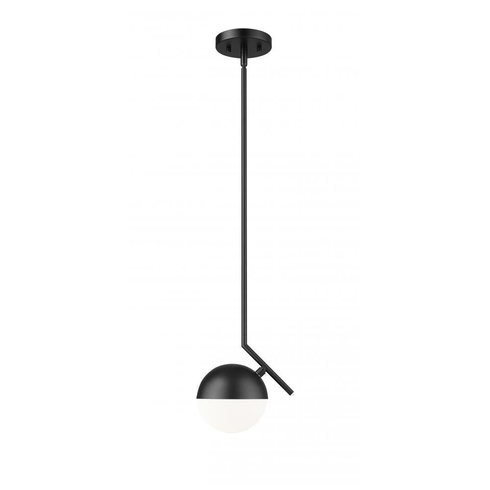 1 Light Pendant-Matte Opal