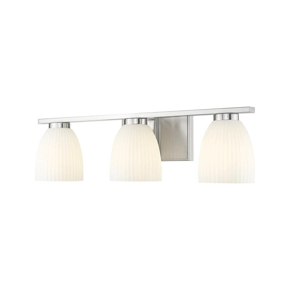 3 Light Vanity-Matte Opal