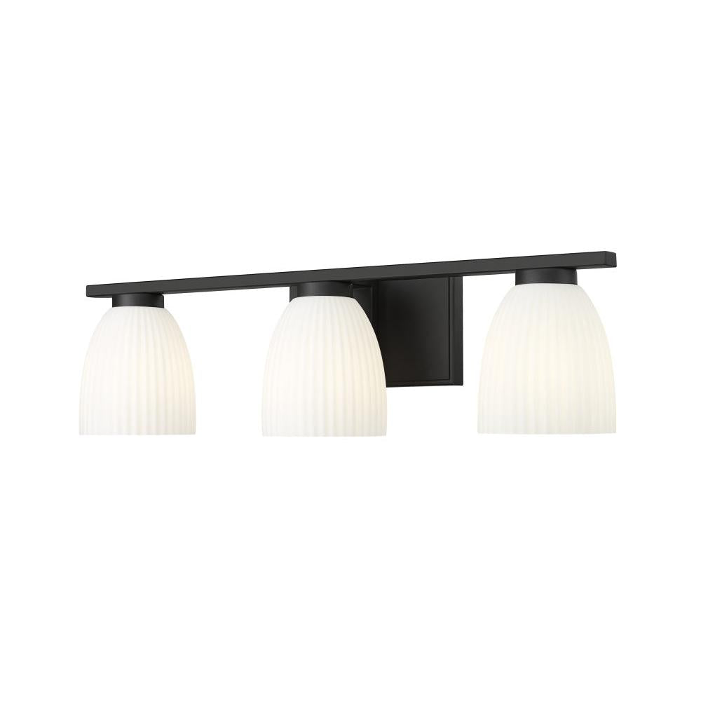 3 Light Vanity-Matte Opal