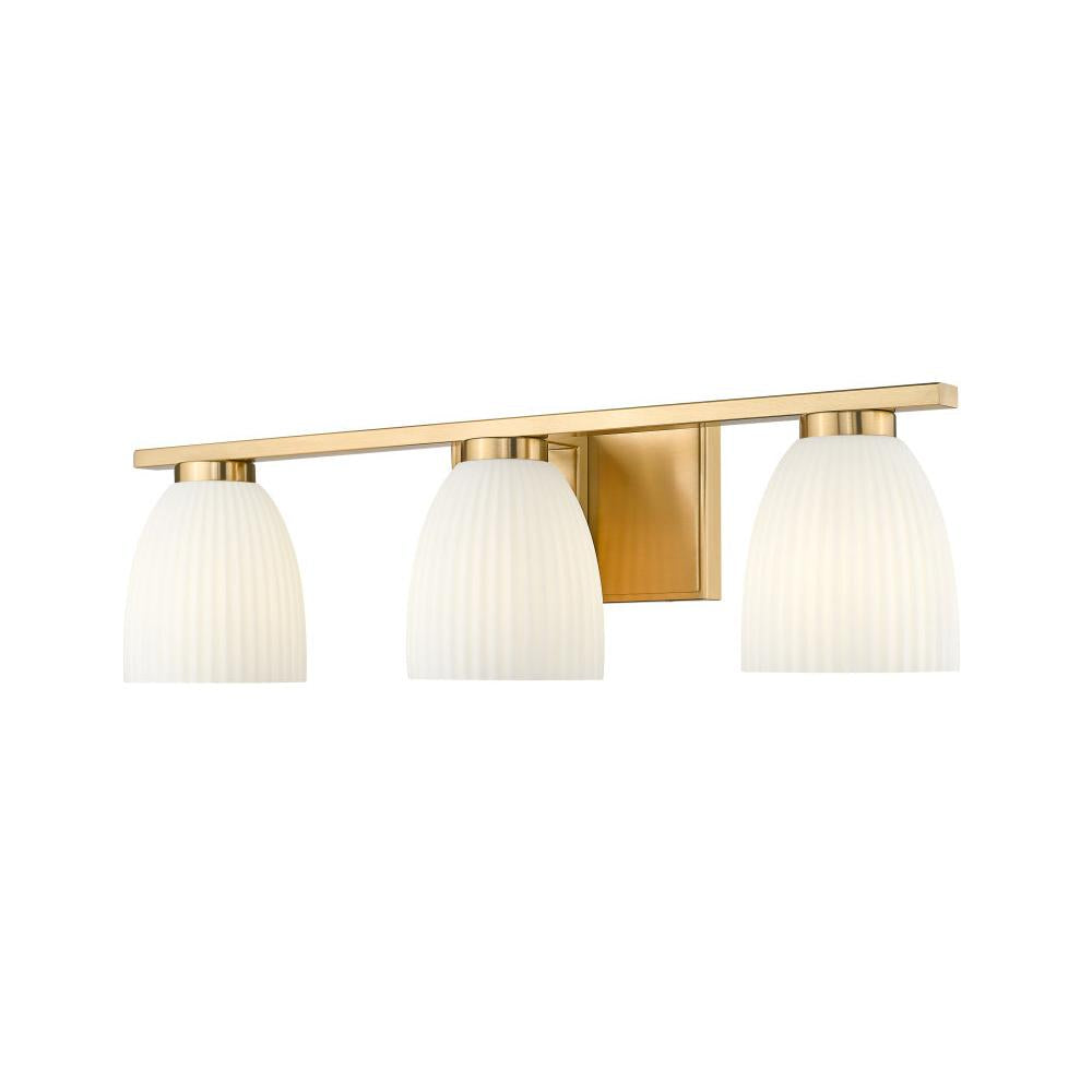 3 Light Vanity-Matte Opal