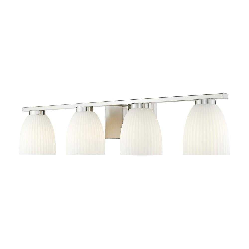 4 Light Vanity-Matte Opal