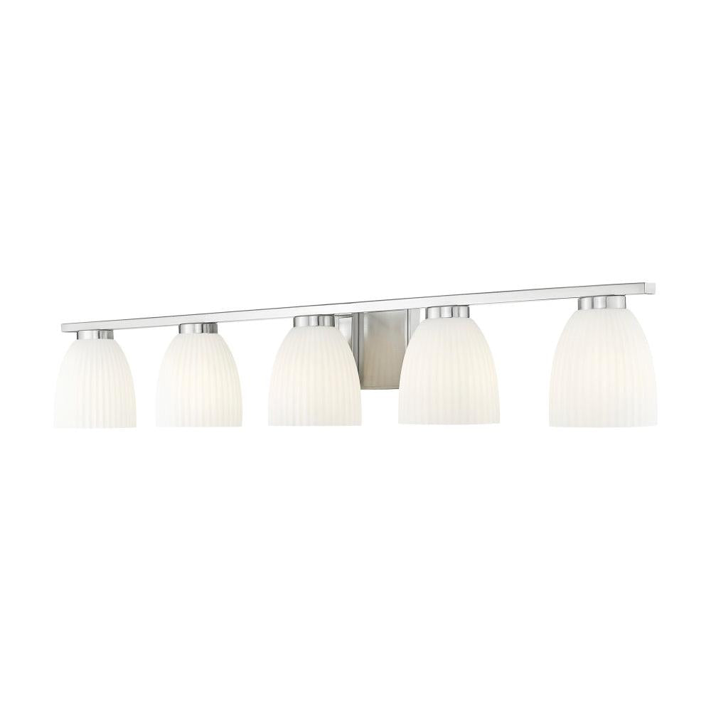 5 Light Vanity-Matte Opal