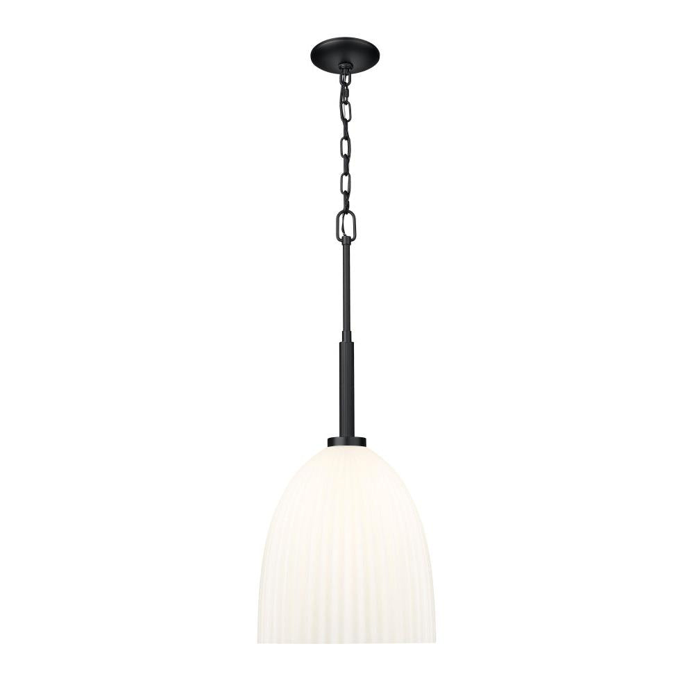1 Light Pendant-Matte Opal